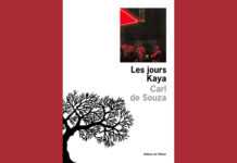 Carl de Souza : casser la voix Les jours Kaya