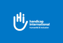 La Centrafrique intègre ses handicapés Logo Handicp International