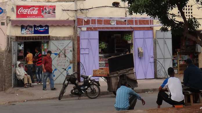 Un quartier de Casablanca