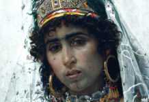 Les Catalans voyagent au Maroc Mariée berbère, par Josep Tapiró