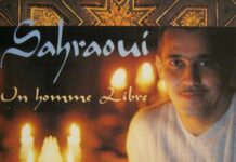 Un homme libre (pochette de l'album de Sahraoui)