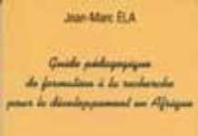 Les Limites de la recherche en Afrique Les Limites de la recherche en Afrique