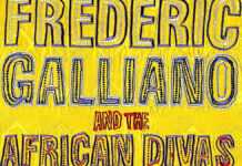 Galliano se grise à l’afro Pochette de l'album "Frédéric Galliano and The African Divas"