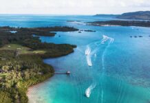 Paysage de l'ile Maurice
