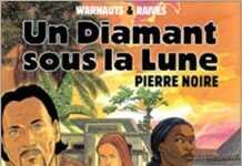 Une pierre noire sous la lune