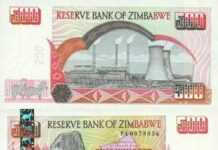 Le billet de 500 dollars zimbabwéens