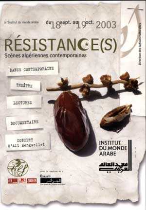 Résistance(s) à l'Institut du monde arabe Résistance(s) à l'Institut du monde arabe