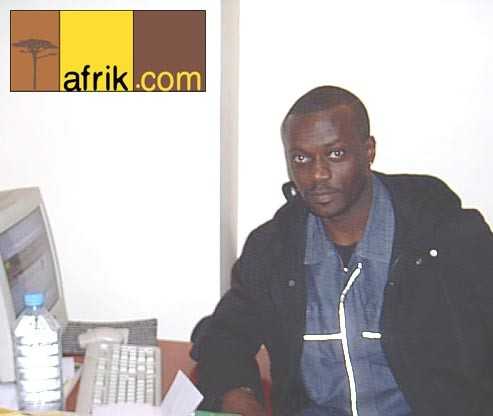 Meiway dans la rédaction d'Afrik Meiway dans la rédaction d'Afrik