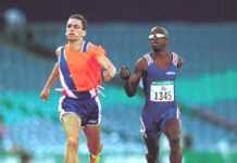 Surmonter son handicap par le sport Aladji Ba et son guide