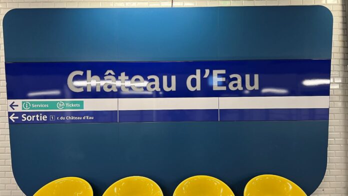 Métro Chateau d'EAu