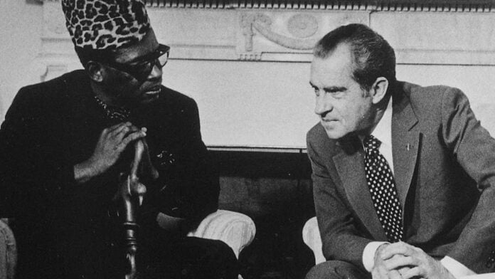 Mobutu Nixon 1973