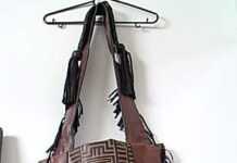 Sac à main en cuir