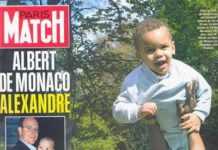 La couverture du Paris Match