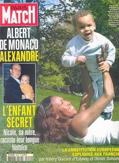 La couverture du Paris Match La couverture du Paris Match