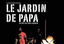 « Le jardin de papa » de Zeka Laplaine L'affiche du film