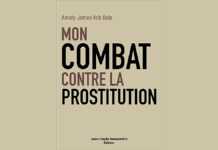 Mon combat contre la prostitution, couverture du livre