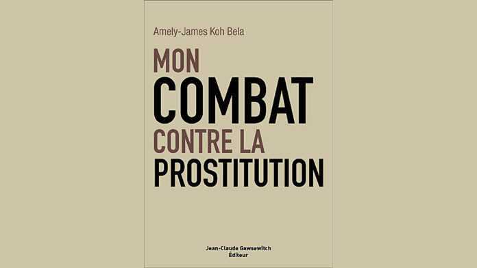 Mon combat contre la prostitution, couverture du livre