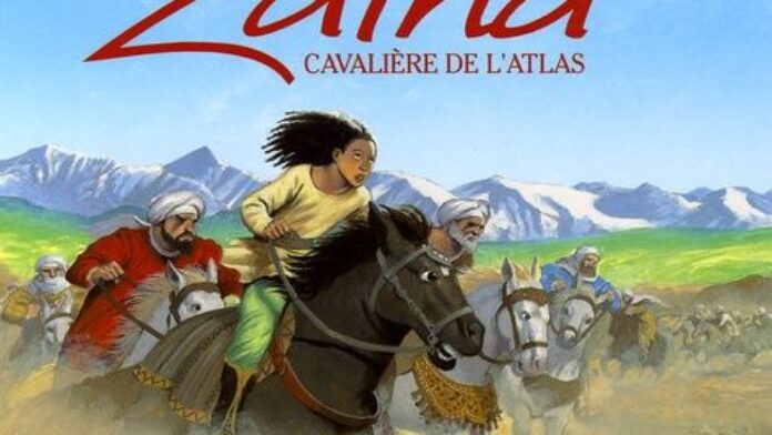 Zaina cavalière de l'Atlas