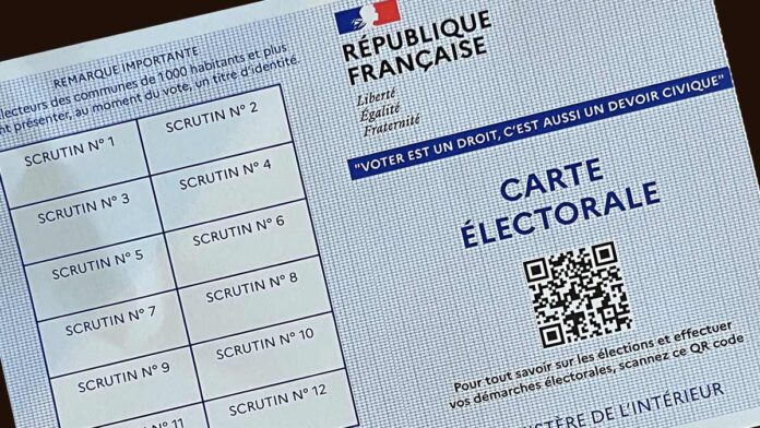 Une carte électorale française