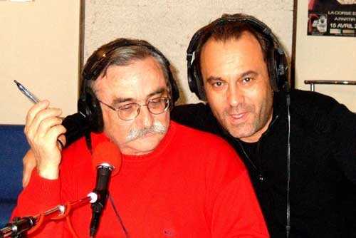 Petru Mari et Jean-Paul Luciani, le journaliste qui réalise les reportages en Corse Petru Mari et Jean-Paul Luciani, le journaliste qui réalise les reportages en Corse