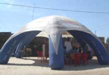 Niger : le rêve américain au bout de la rue Plan large du site "Visa Loto USA"