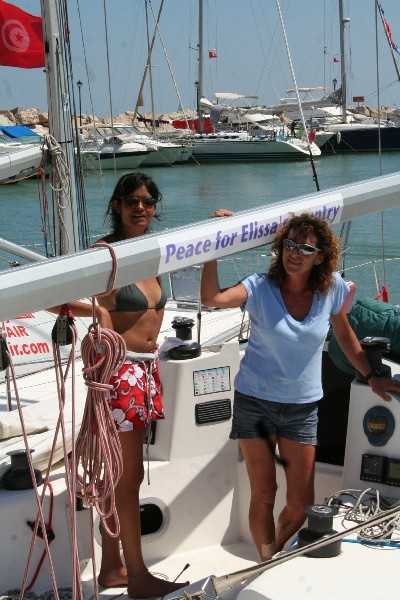 Khouloud Jaoui et Florence Arthaud Khouloud Jaoui et Florence Arthaud