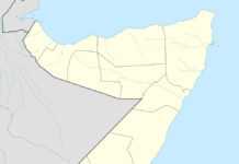 Carte de la Somalie