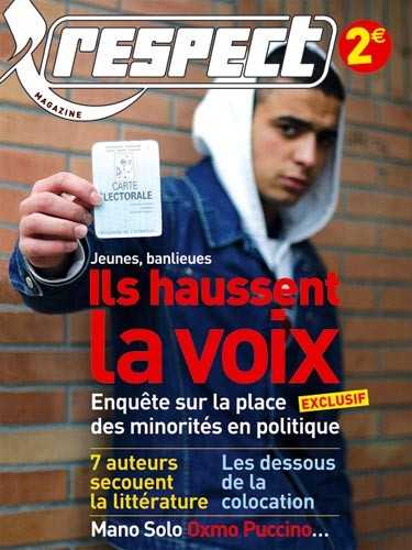 Couverture Respect Mag n°13 Couverture Respect Mag n°13