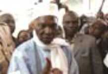 Wade en tête des résultats partiels Wade en tête des résultats partiels