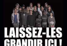 Lancement de la campagne « Laissez-les grandir ici ! » Affiche "Laissez-les grandir ici"