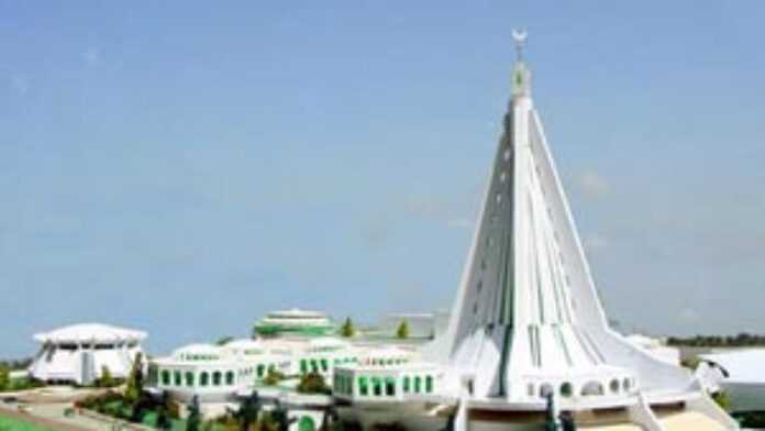 Maquette de la future grande mosquée d'Alger