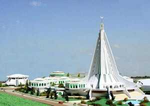 Maquette de la future grande mosquée d'Alger Maquette de la future grande mosquée d'Alger