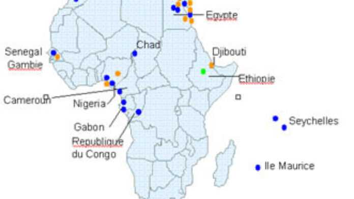 Starwood en Afrique et dans l'Océan indien