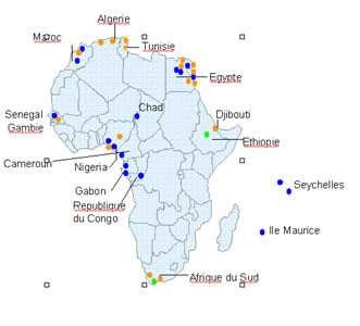 Starwood en Afrique et dans l'Océan indien