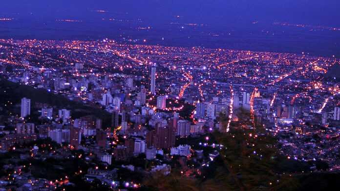 Ville de Cali en Colombie