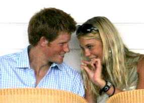 Le prince Harry et sa petite amie Chelsy Davy