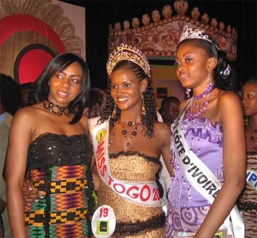 Miss Togo, Ghana et Côte d'Ivoire