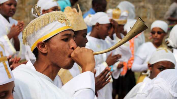 Cérémonie en Ethiopie