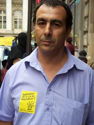 Hocine, militant au Dal