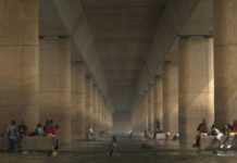 Sous le pont de Bamako