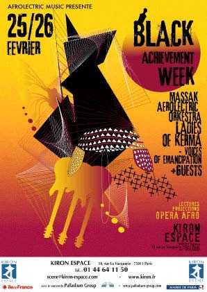 L'affiche de la Black Achievement Week L'affiche de la Black Achievement Week