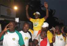 L’Ivoirien Bassirou Konté vainqueur du Tour cycliste international du Togo Konté triomphant