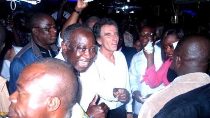 Gbagbo et Lang sur la piste de danse