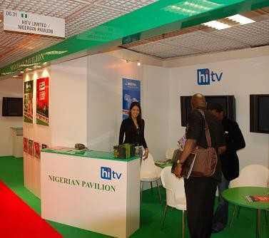 Stand nigérian au MIP TV