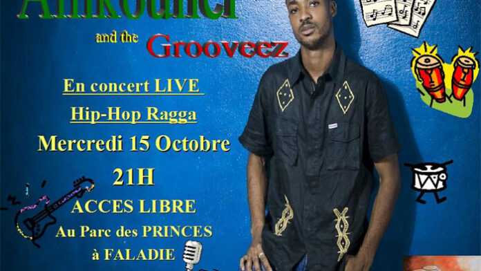 L'affiche du concert du 15 octobre à Bamako