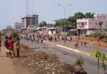 Guinée : le développement en suspens Manifestations de l'année 2007