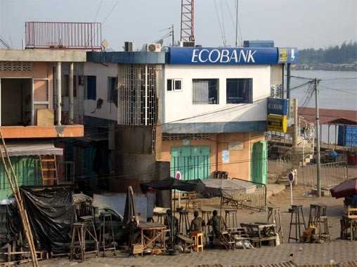 Ecobank après l'attaque Ecobank après l'attaque