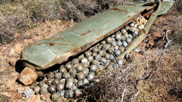 Bombe à sous-munitions