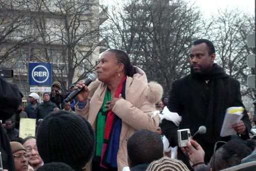 Christiane Taubira et Hector Quidal