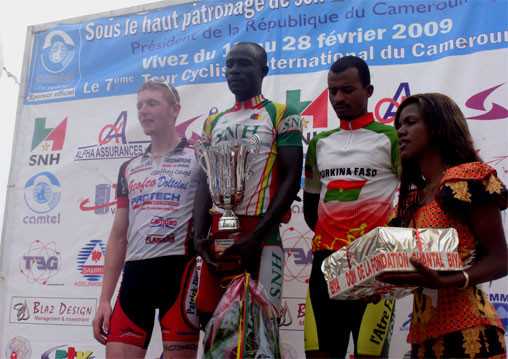 Joseph Sanda vainqueur de l'ultime étape